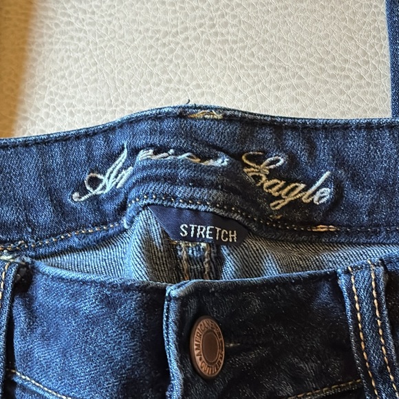 American eagle stretch jeans size 12 flare leg - Picture 2 of 6